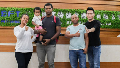 马达加斯加客户进口香蕉成人APP健身房器材